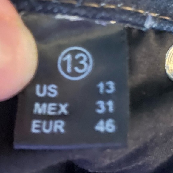 ENJEAN Jeans Size 13 Skinny - Picture 5 of 6